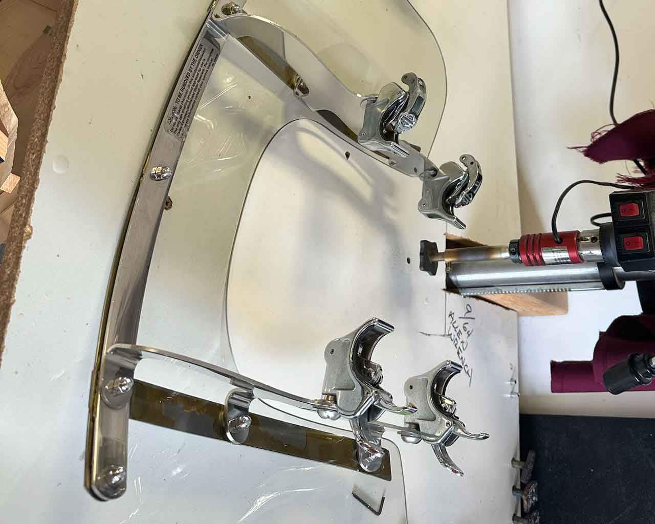 Harley Sportster Windshields - Landing 2 IMG 03132452