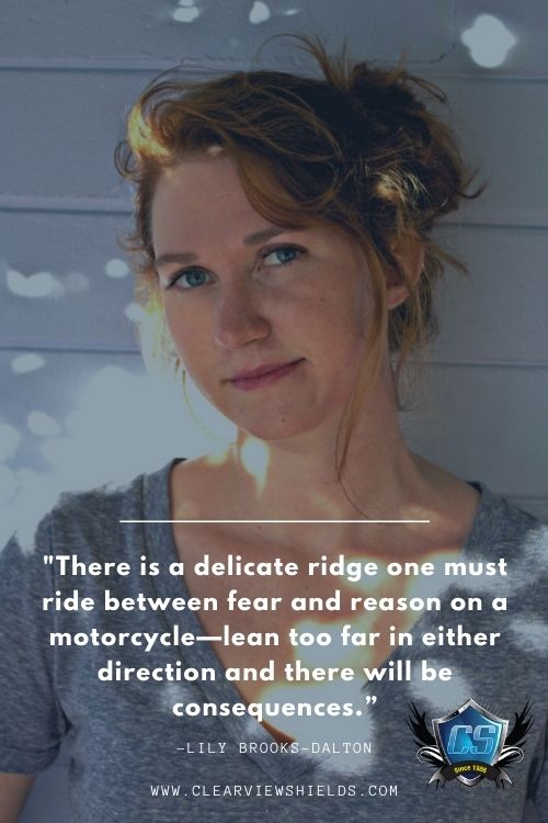 There is a delicate ridge one must ride between fear and reason on a motorcycle—lean too far in either direction and there will be consequences