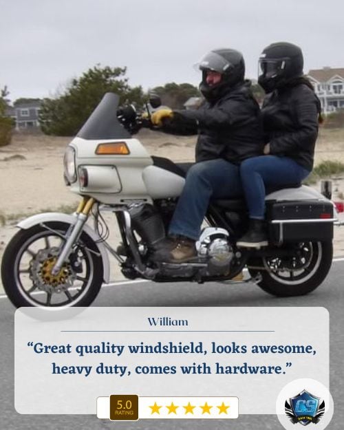 Best Motorcycle Windshields 6 Great quality windshield looks awesome heavy duty comes with hardware