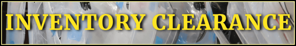 INVENTORY CLEARANCE BANNER 1218X178 MERRIWEATHER FONT
