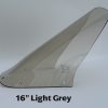 16 Harley Quarter Fairing Windshield Light Grey 1 of 1 1
